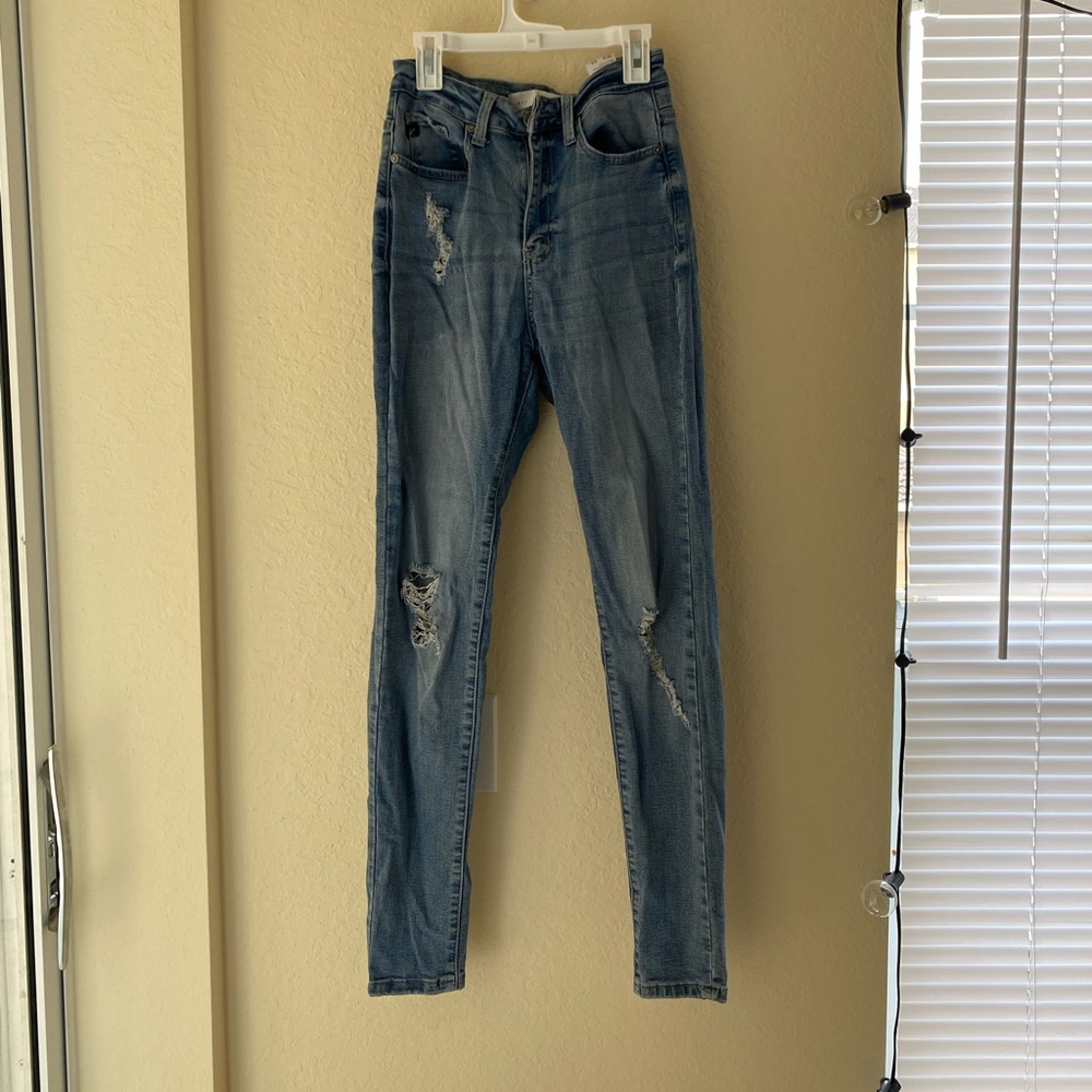 Curvey high waisted jeans